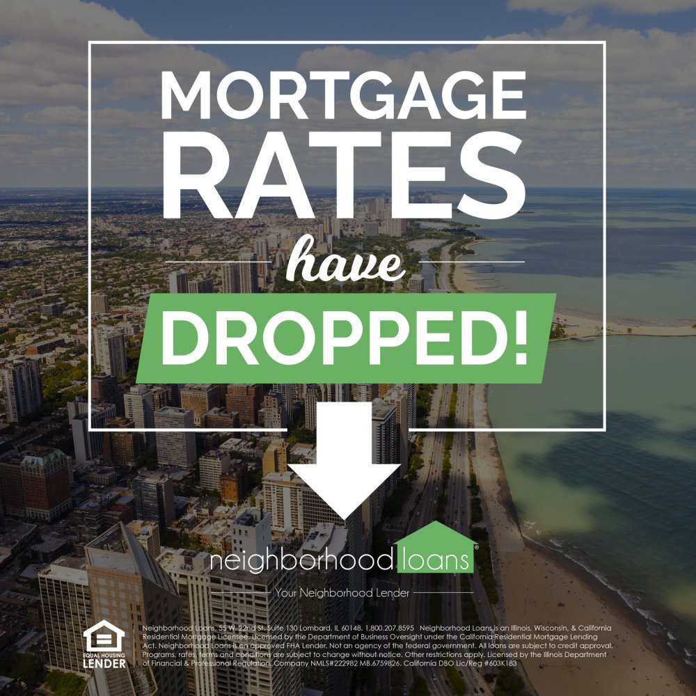 mortgage rates have dropped